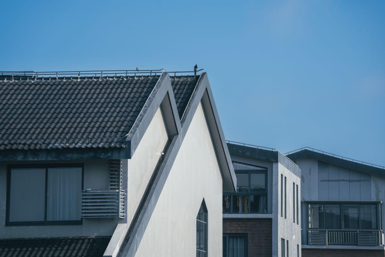 Completed roofing project